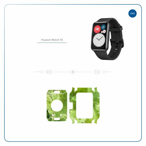 Huawei_Watch Fit_Green_Crystal_Marble_2
